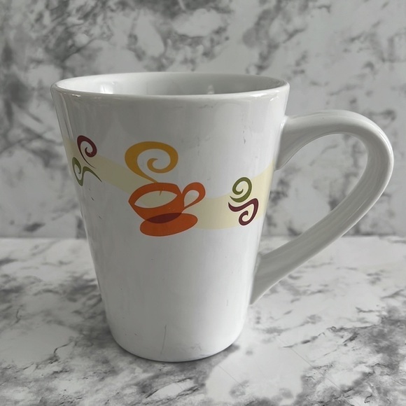 Dunkin Donuts Coffee Cup Tall Mug Steaming coffee cups - Picture 1 of 7